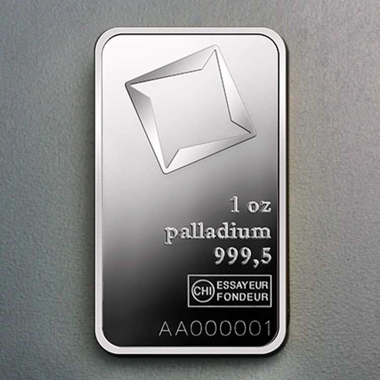 Palladiumbarren Palladiumbarren